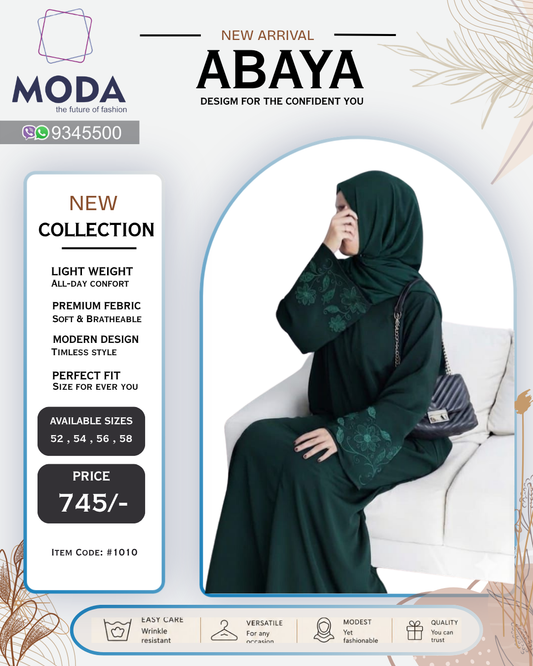 Abaya Dress #1010