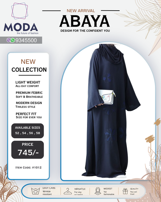 Abaya Dress #1012
