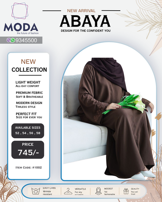 Abaya Dress #1002