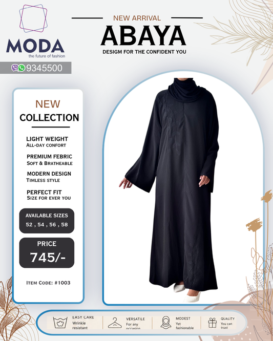 Abaya Dress #1003