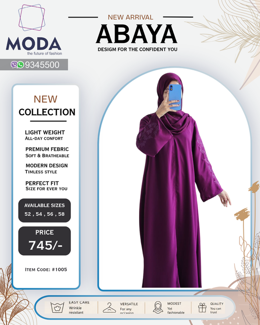 Abaya Dress #1005