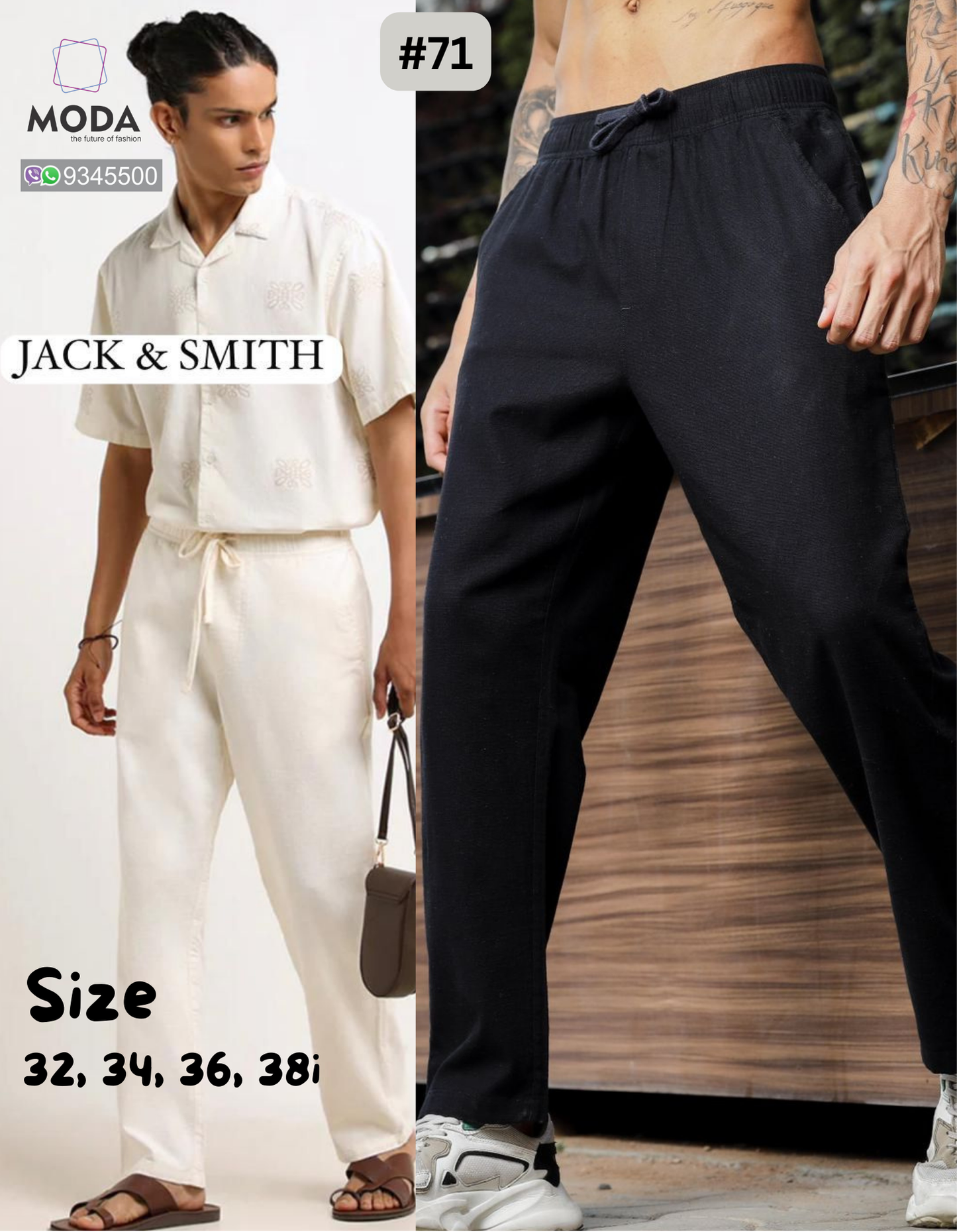 Men's Pants, Jack&Smith #71